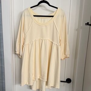 Amazon Cream Women's Mini Dress